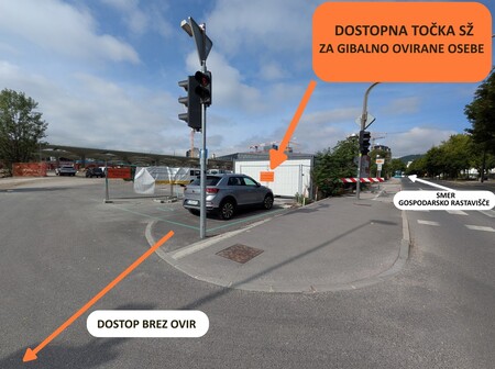 Na postaji Železniška postaja Ljubljana spremenjen dostop na perone tudi za gibalno ovirane osebe (3)